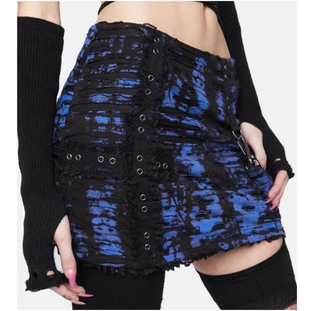 Punk Rave Gothic Mini Skirt